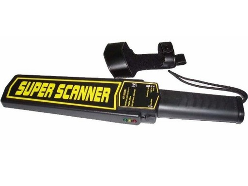 [H17847] Håndholdt Security Metaldetektor - Super Scanner