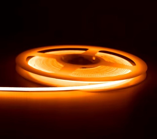 [H52030] COB LED strip (IP20) - 5V, 3mm, Orange (5m)