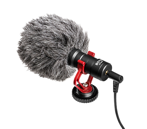 [H42106] Mikrofon til smartphone/kamera/PC