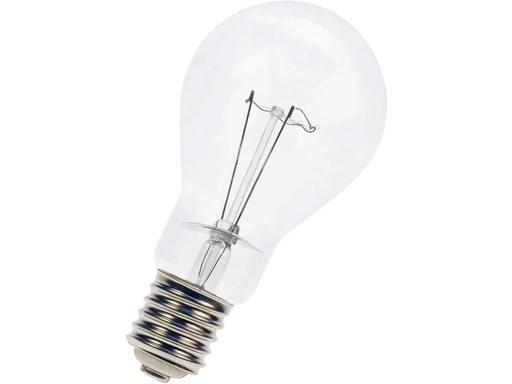 [H62432] A100 glødepære - 240V 300W, Klar, E40 sokkel (100x215mm)