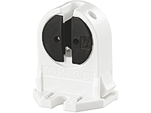 [H63286] G5 fatning til T5 lysstofrør, Push through, 15.8/18.7mm