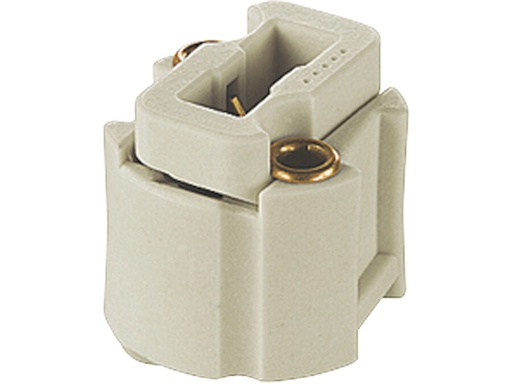 [H63177] Fatning til G9 pære - Rund, skruemontage