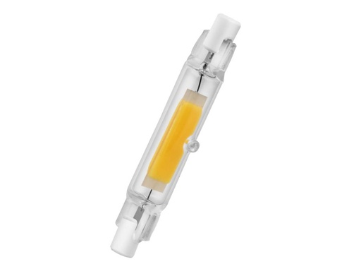 [H59883] R7S LED pære - 240V 4W 360° 78mm, Varm hvid (glas)