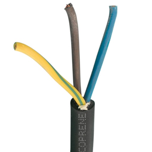 [5734000562] Gummikabel H07RN-F 3x1,5mm² - 100 meter