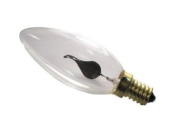 [H28391] Deco flammekerte - 240V 3W, E14 sokkel