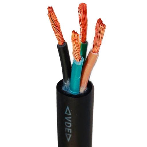 [5734000614] Gummikabel H07RN-F 4x2,5mm² - 50 meter