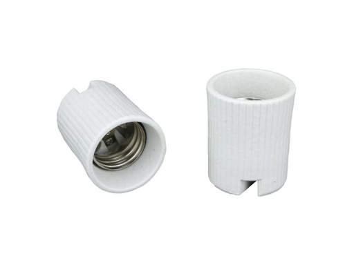 [H55945] E40 porcelænsfatning - Skrue. mont. 16A (T270)