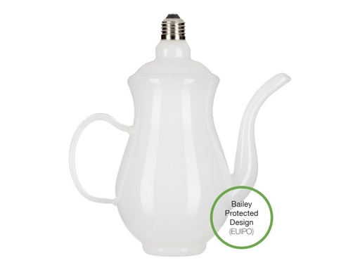 [H48694] LED Tekande Chai, Mælkehvid, E27, 4W, 2200K, 220lm, Dæmpbar