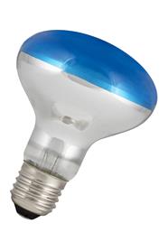 [H35649] R80 Filament LED spotpære - 4W / 230V, E27, BLÅ