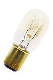 [H42430] Rørlampe - 240V / 15W, Ba15d sokkel (Ø22x57mm)