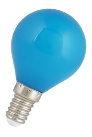 [H42076] G45 LED kronepære - 240V / 1W, E14 sokkel, Blå