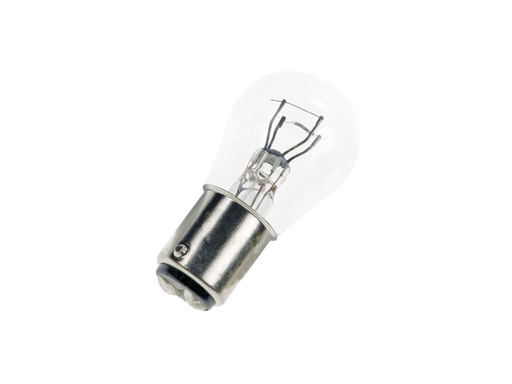 [H51264] Autolampe - 12V 21/5W Globe, Ba15d sokkel (Ø25x47mm)