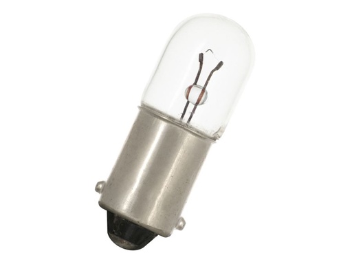 [H51530] Dværglampe - 6V / 1000mA / 6W, Ba9s sokkel (Ø10x28mm)