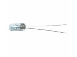 [H18991] T1 3/4 trådlampe - 12V / 40mA / 0,48W Klar (Ø5,7mm)