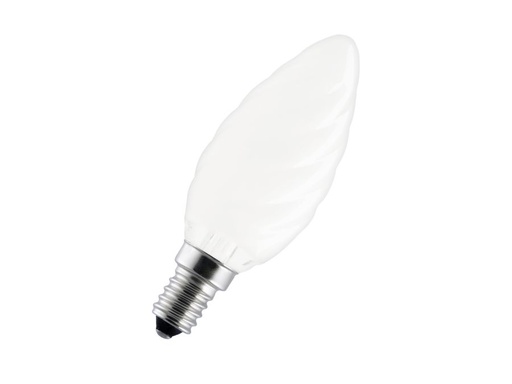 [H52314] Kertepære - 240V / 40W, E14 sokkel (Ø35mm) Frost-twist