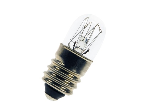 [H52369] Dværglampe - 240V / 17mA / 4.1W, E10 sokkel (Ø9x23mm)