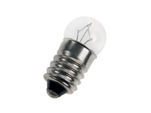 [H52383] Dværglampe - 6.3V / 60mA / 0.38W, E10 sokkel (Ø11x24mm)