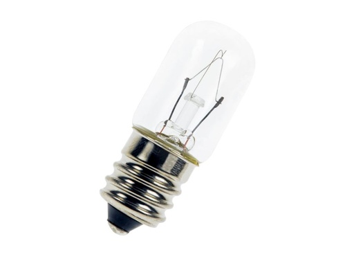 [H52632] Rørlampe - 24V / 208mA / 5W, E14 sokkel (Ø16x45mm)