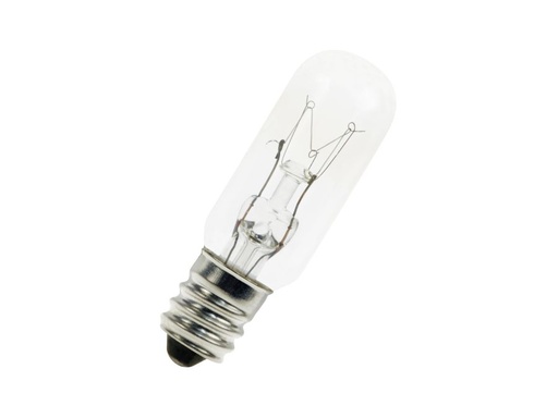 [H52685] Dværglampe - 220-260V / 38mA / 6-10W, E12 sokkel (Ø16x54mm)