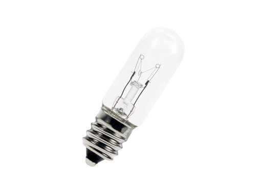 [H52726] Rørlampe - 60V / 83mA / 5W, E14 sokkel (Ø16x54mm)