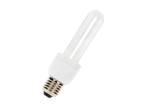 [H52782] UV-A sortlyssparepære - 230V 20W, E27 sokkel (Ø44x175mm)