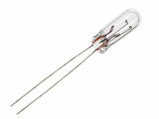 [H32166] T1 1/4 trådlampe - 12V / 20mA / 0,24W (Ø4,5mm)