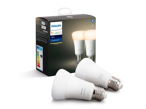 [H49410] Hue White Ambiance - 8W A60 E27, BT (2 pak)