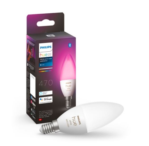 [H60120] PHILIPS HUEWCA 4W B39 E14 EU 1P
