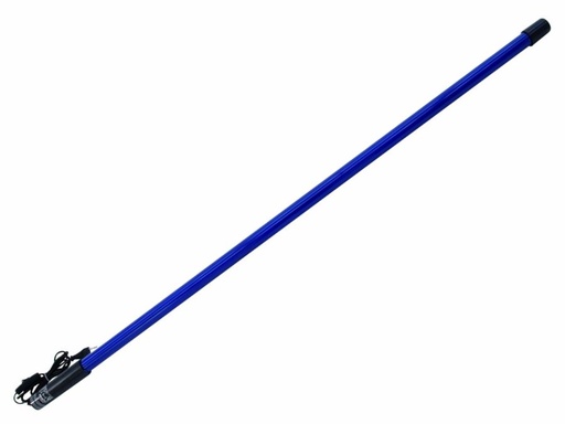 [H14760] Fluorcerende neonrør - 36W, 134cm x Ø35mm BLÅ m. netstik