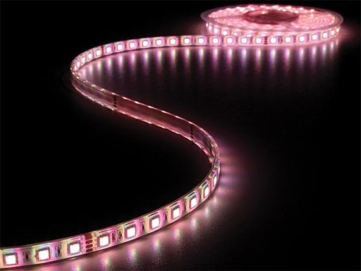 [H47517] Vandtæt LED strip (IP68) - 24V, 60 RGB LED/m (5 meter)