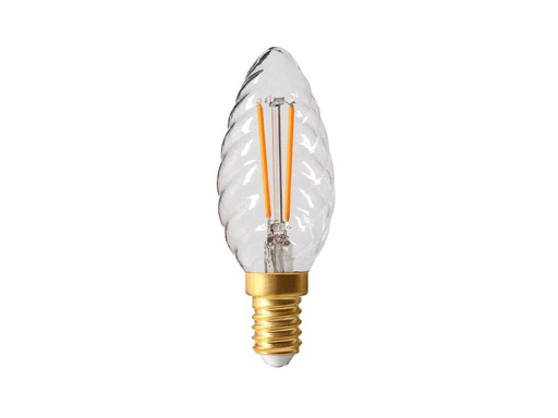 [H34284] DANLAMP LED Krystalkerte 1W 922 E14 320°