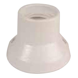 [633] Hvid loft/vægfatning i porcelæn