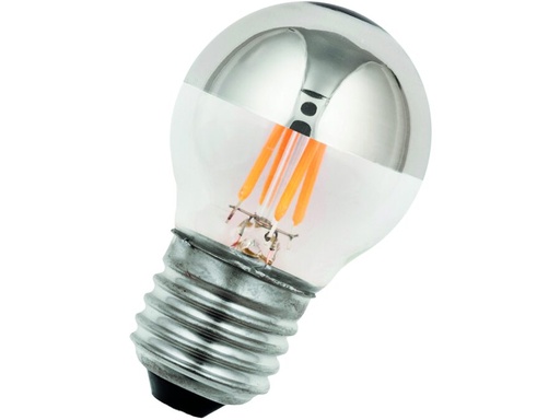 [H61486] G45 filament LED topforspejlet - 240V 4W E27 Dæmpbar (2700K)