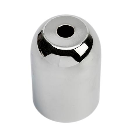 [H32654] Fatningsskjuler - E27, Krom Ø44mm L63mm