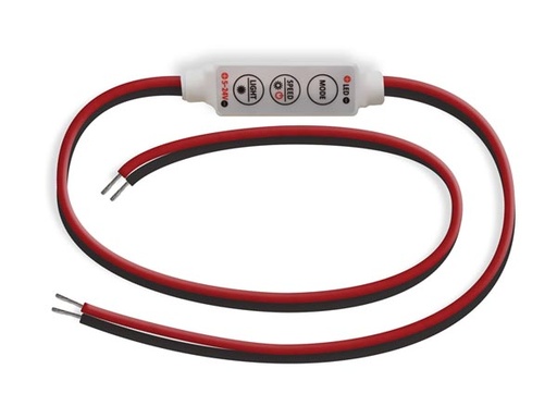 [H43084] Mini enkeltfarve LED lysdæmper - 5-24Vdc / 5A