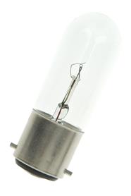 [H35758] Lanternepære - 24V 25W, Klar, B22d sokkel (Ø22x68mm)
