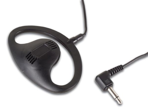 [H19417] Ørehængt hovedsæt - 3,5mm mono JACK (1,2m)