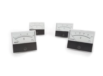 [H19844] Analog spændings-panelmeter - 300Vac (60x47mm)