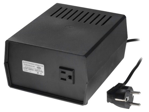 [H54844] Step down konverter ATST600W-U - 230V til 115V / 600VA