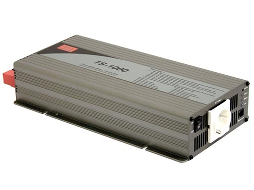 [H48568] Inverter - 12Vdc til 230Vac / 1000W, ren sinus (CEE7/3)
