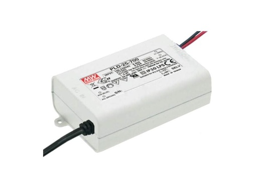 [H59713] Konstantstrøm LED driver - 700mA (25,2W) 24-36Vdc (IP30)
