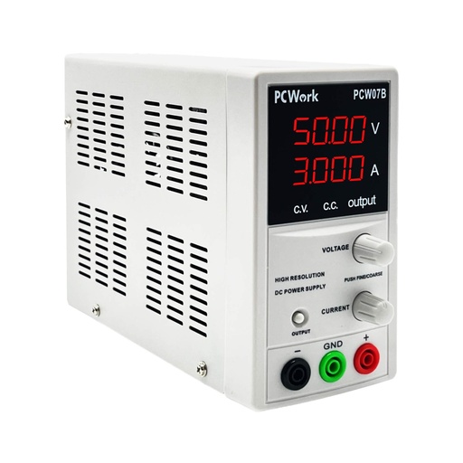 [H63778] Laboratorie strømforsyning - 0-50Vdc, 3A