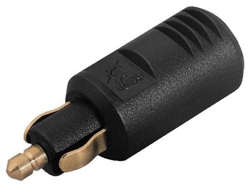 [H48756] DIN normstik 12/24V m. loddeterminaler, max 8A