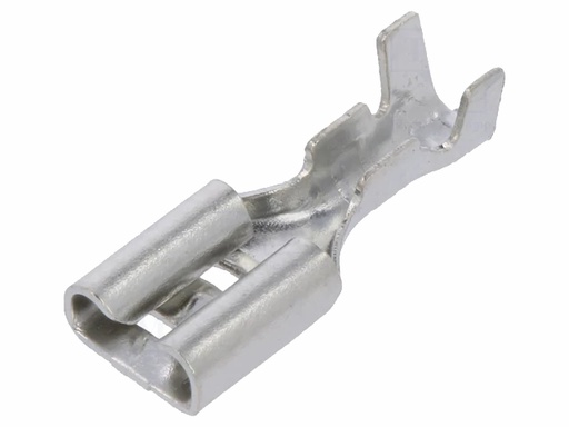 [H31555] Uisoleret spadefatning - 4,8mm hun, 0,5-1mm² (100 stk.)