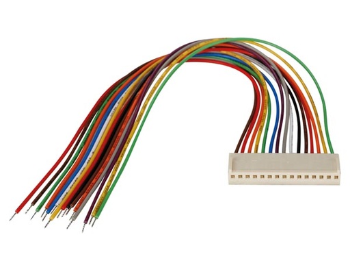 [H11692] Printstik - 15pol hun 2,54mm +20 cm ledn.
