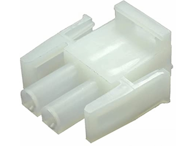 [H44410] Universal MATE-N-LOK stikhus - 1x2pol han/hun (6,35mm)