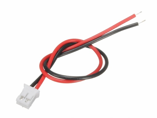 [H35757] Ledning-til-print stik - JST PH, 1x2pol, på ledning (20cm)