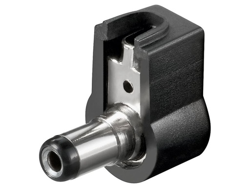 [H44555] DC stik - Ø5,5 x 2,1 x 9,0mm, 90° vinkel