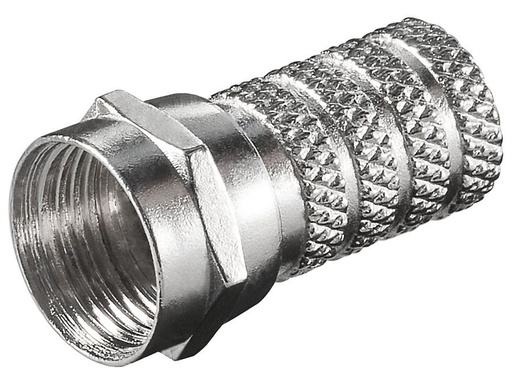 [H44700] F stik - Twist-on til mini COAX (Ø4,0mm)