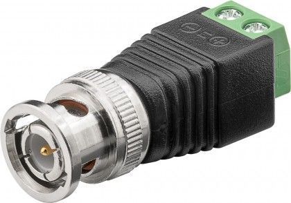 [H51068] BNC hanstik m. skrueterminaler